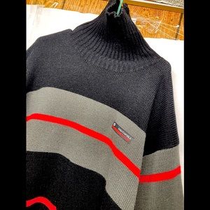 South Pole turtleneck pull over, acrylic, sweater-XXL